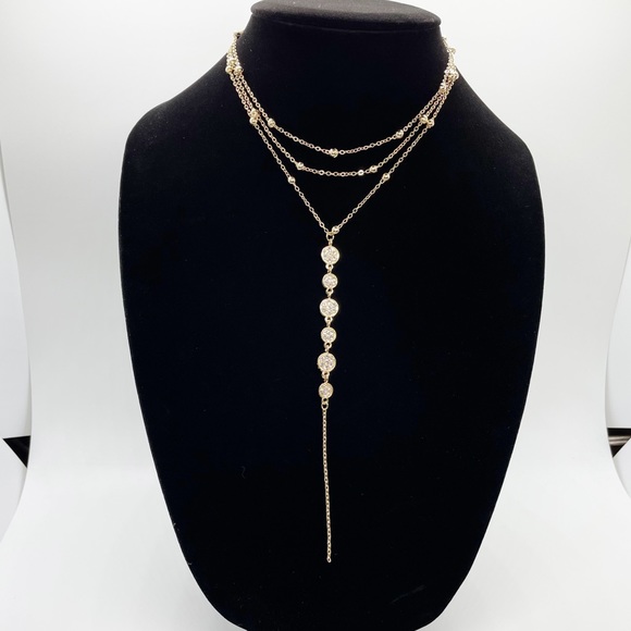 New Gold Layer Boho Party Sexy Necklace - Picture 1 of 7